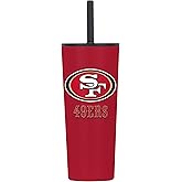FOCO NFL Unisex-Adult NFL Team Logo Insulated 22oz Travel Tumbler
