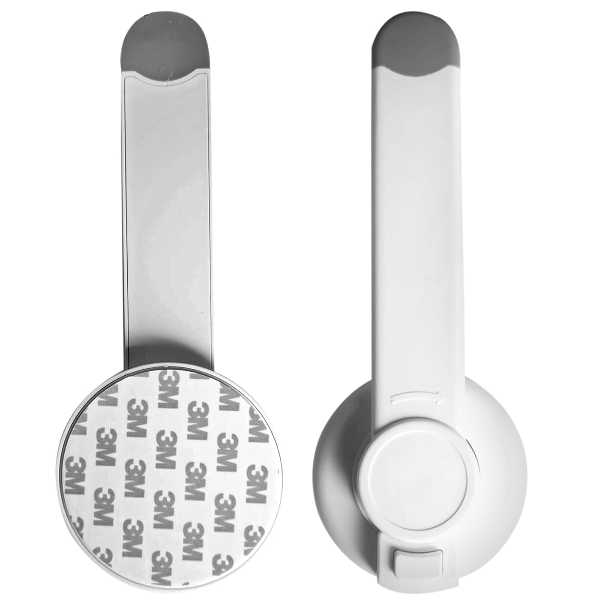 Opucore Toilet Seat Lock [2 Pack] for Child Safety -Baby Proof Toilet Lock with 3M Adhesive|Toilet Bowl Locks Prevent Opening Toilet Cover | No Tools Needed|Universal Fit for Most Toilet-WhiteOpucore Toilet Seat Lock [2 Pack] for Child Safety -Baby Proof Toilet Lock with 3M Adhesive|Toilet Bowl Locks Prevent Opening Toilet Cover | No Tools Needed|Universal Fit for Most Toilet-White