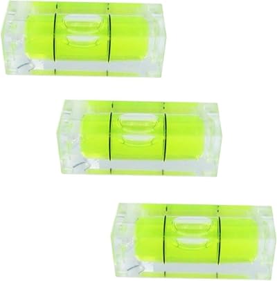 Taskar Mini Bubble Spirit Level 29mm Square x3