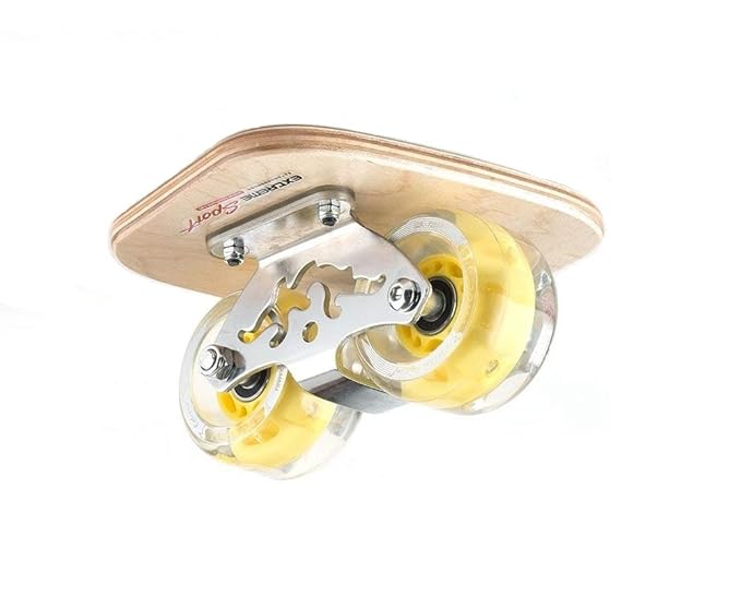 TWOLIONS Freeline Skates,Drift Skate Superior Ahorn Pedal und 72mm PU Räder 608 ABEC-9 High-End-Lager-Links & rechts