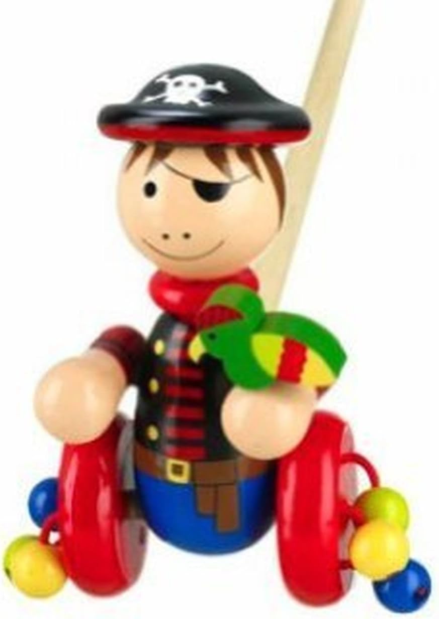 boys push along toys