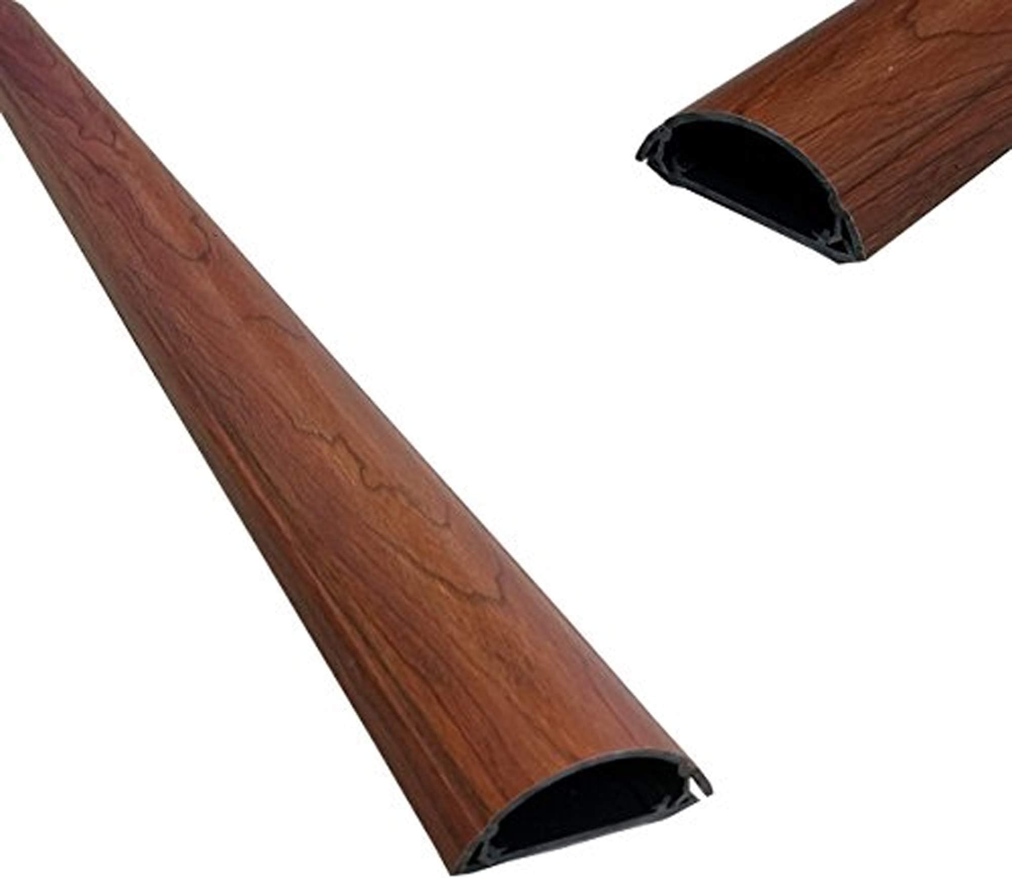 ChordSavers WallSaver Large Cord Cover Wooden Finish Wire Cable Protector - Wood Grain #5-36" (3 Feet)