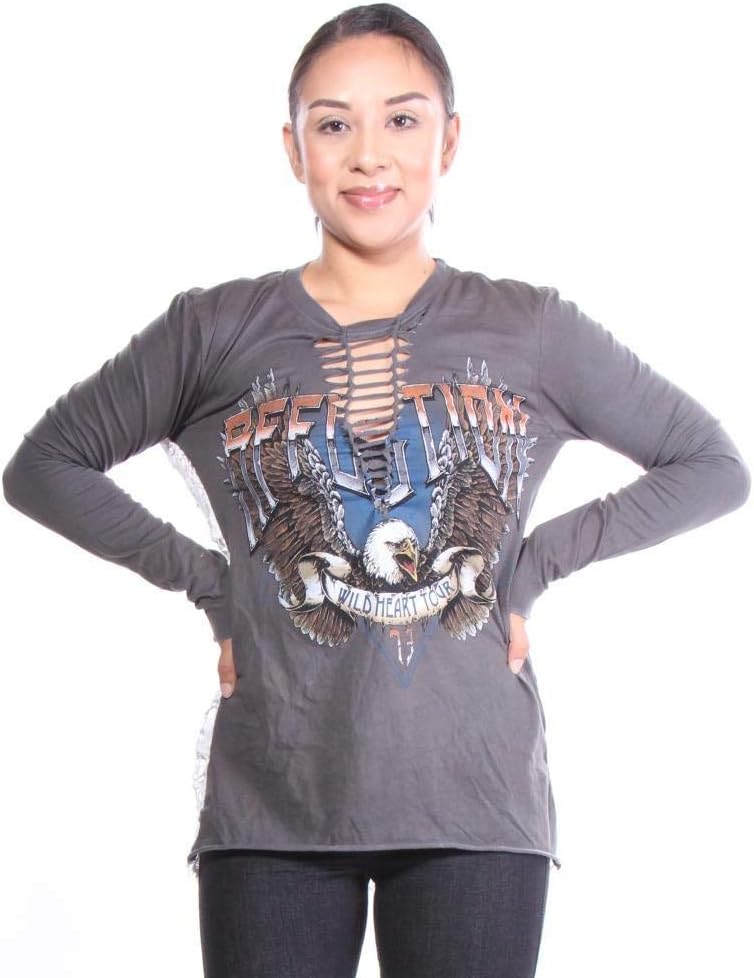 Affliction - Women's AC Eagle Rock Graphic T-Shirts