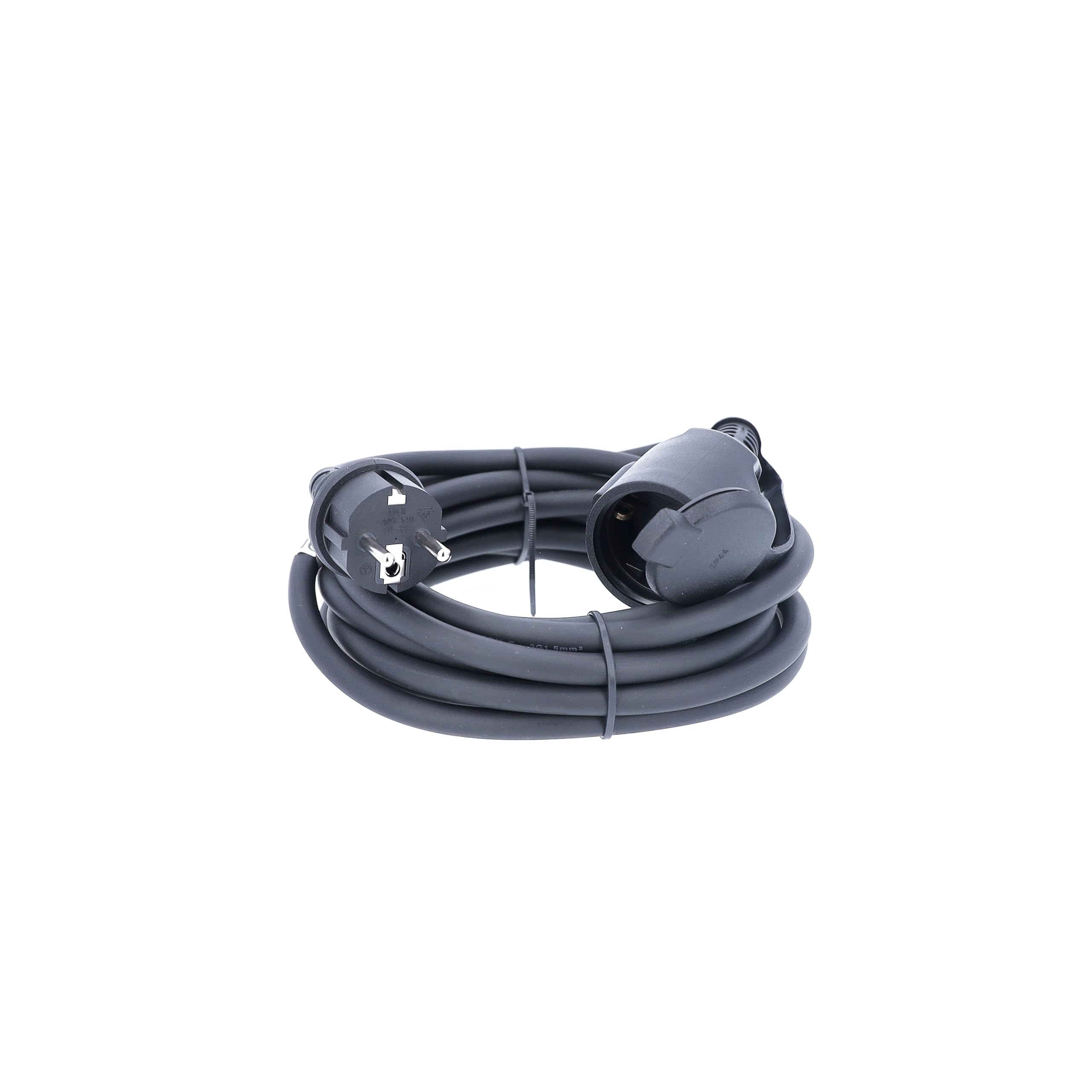 as – Schwabe Extension Cable, Heavy Rubber Hose line, IP44 Protection Class, Suitable for Industry, Building Sites, Garden, Item Model Number: H07RN-F 3G1.5, 60372