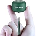 MOMOHO Mini Bluetooth Speaker Wireless Tiny Bluetooth Speaker Small Bluetooth Speakers with Built in Mic,TWS Portable Speaker for Croc Speaker/Travel/Party/Gift/Laptop (Green)