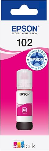 Epson 102 EcoTank Ink Bottle Magenta High Yield 6000 Pages