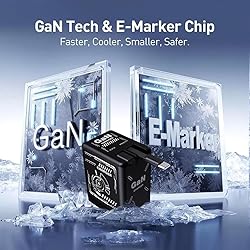 W&O 2-in-1 GaN Compatible with 120w Fast