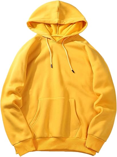 romwe yellow hoodie