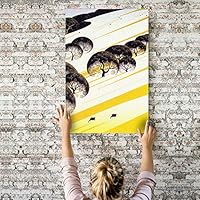 Canvas Wall Art Abstract Tree Canvas Prints Home Artwork Decoration for Living Room,Bedroom - 12x18 inches