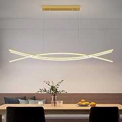Modern Chandelier with 1%-100% Dimmable, Suitable