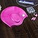 Wigoo Long Hair Swim Cap 2 Pack, 2019 Thicker Design, Waterproof Silicone Swimming Cap for Adult Woman and Men(Black+Pink)