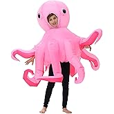 Spinosaurus Inflatable Octopus Costume Kids Inflatable Halloween Costume Funny Inflatable Sea Animal Costume Blow Up Costumes for Boys Girls