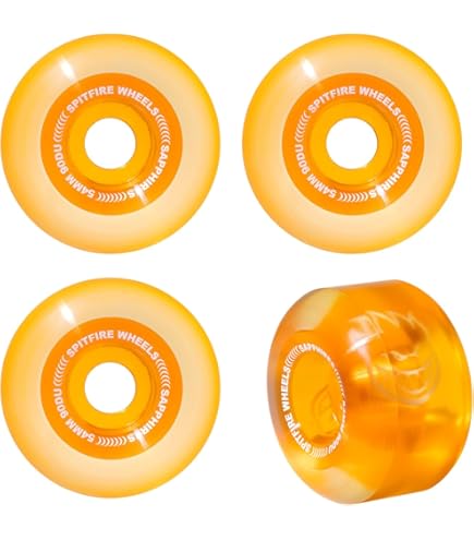 Spitfire Formula 4 99a Conical Full 54mm White W Blue Skate Wheels