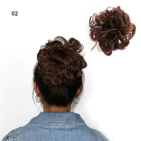 Buy 3nh 1pc Hair Accessories Messy Bun Hair Scrunchie Girls Shaper