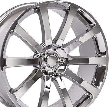 Amazon Com Oe Wheels Llc Inch Rim Fits Chrysler 300 Srt Wheel Cl02 x9 Chrome Wheel Hollander 2253 Automotive