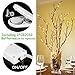 Ustellar 8 Pack 10ft 30 Micro Starry LED String Lights, Waterproof Fairy Copper Wire Lights, Moon Lights Battery Operated (Included), For DIY Wedding, Party, Table Decorations, Warm White