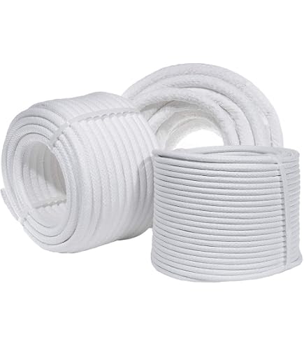 クラフトカウンティコイリングコード 1/4インチ、180フィート、バスケット Amazon.com: Coiling Core - 1/4