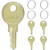 LifCratms Cat 74 Dispenser Keys, 16 Pack | For Bobrick 33043