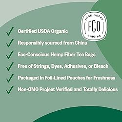 FGO Organic Jasmine Green Tea, 100