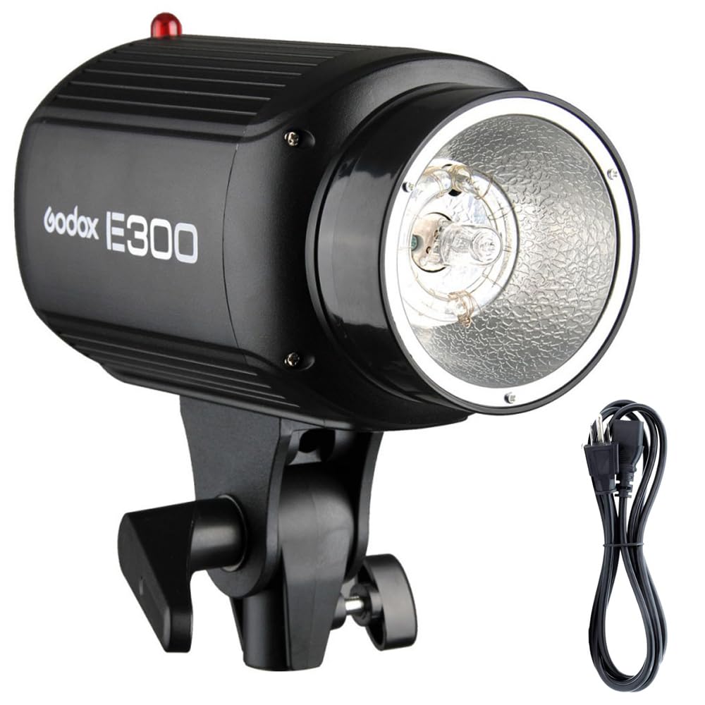 Photo 1 of ***MISSING PARTS***
Godox E300 Monolight Studio Flash Strobe Light for Phototgraphy, 300W Photoshoot Strobe Lighting, GN 58 Daylight Flash Dimmable, 75W Modeling Lamp, Recycle Time 0.3-2s, AC 110V