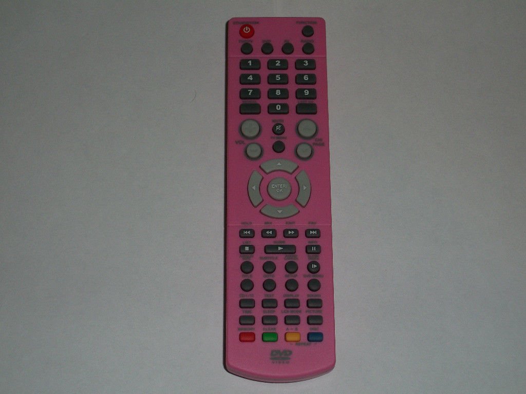 Logik Pink LCD TV Remote Control for L19DVDP19 Amazon.co.uk Electronics