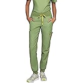 Acadia Cecily Cargo Jogger Scrub Pants for Women - Classic Fit, 8 Pockets, High Performance, Versatile Design