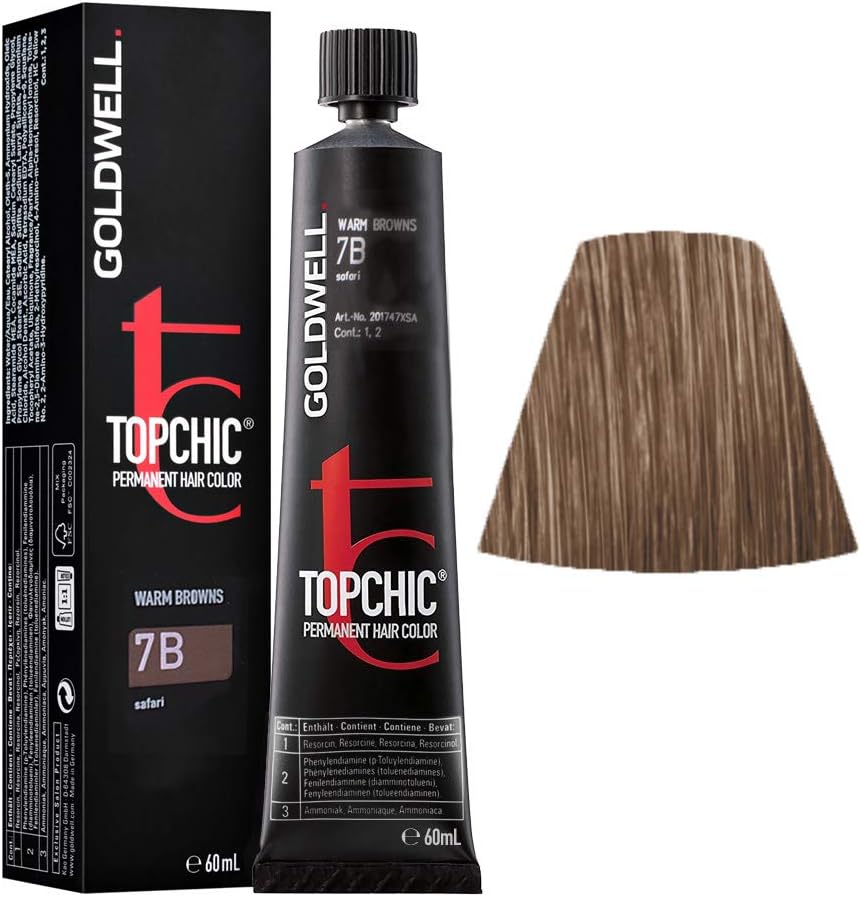 Goldwell Topchic TB Permanent Hair Colour 7B Safari 60 ml 4021609000679