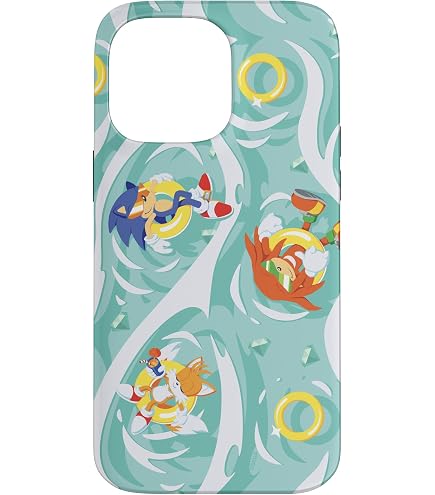Sonic Racing CrossWorlds IPhone 15 Hülle – Offizieller SEGA Merch, Mit Shadow-Design, Stoßfest