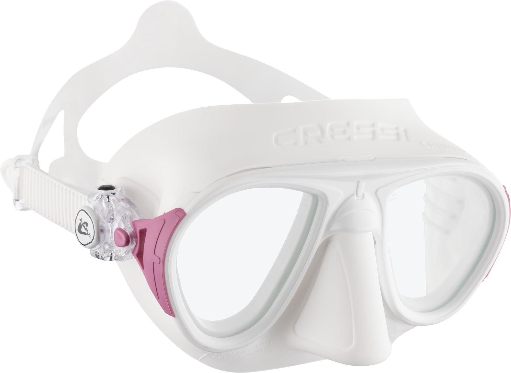 Cressi Calibro Diving Mask - White, Uni