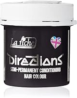 Directions Ebony Semi-Permanent Hair Colour 88ml Tub