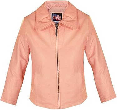 pink short jacket