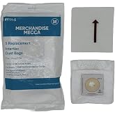 Premium Replacement Bags for Intervac Models CSRM / CS9 / CS10 / And DOMETIC CV1004 - Contains 5 Cloth Bags &amp; 1 Motor Filter - Aftermarket Replacement for #Y11-5