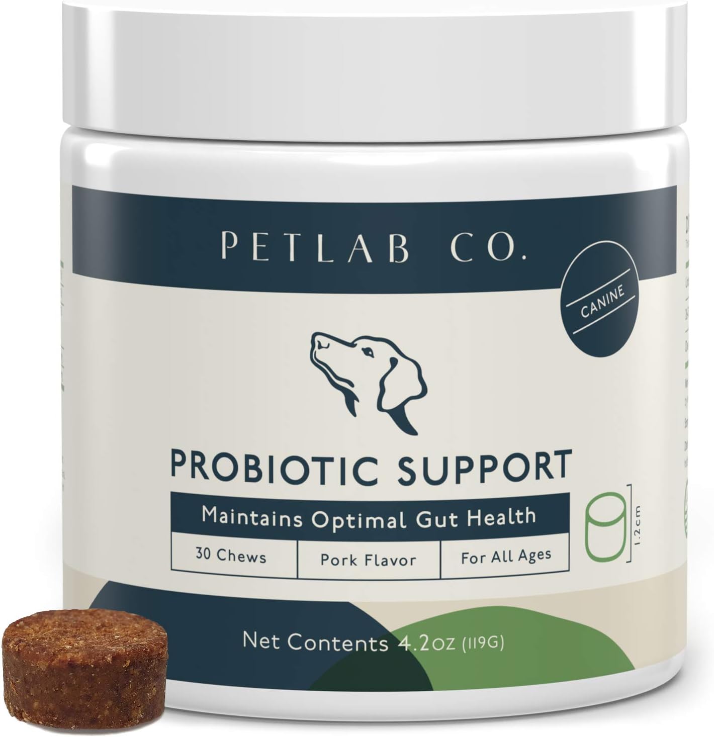 PetLab Co. Probiotics for Dogs Support Gut Health, Occasional Diarrhea, Digestive Health & Seasonal Allergies, Salmon Flavor