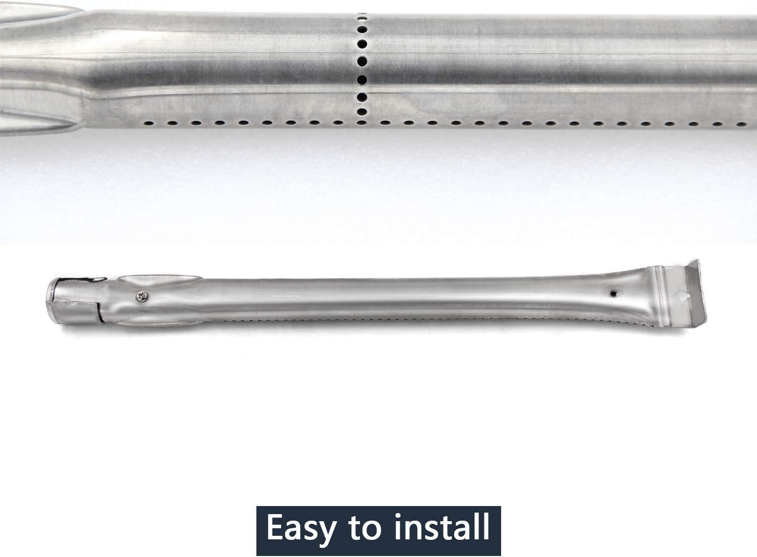 Hongso 14 3/4" Stainless Steel Gas Grill Burner Tubes Replacement for Kenmore 146.16197210, 146.16198210, 640-05057371-6, BBQ Pro 146.23676310, 146.23770310 Gas Grills, SBF211, 4 Pack : Garden & Outdoor