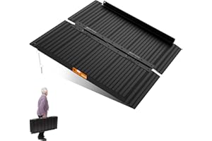 KOLOTOOL Portable Wheelchair Ramp 3ft, Non-Skid Aluminum Ramps for Wheelchairs for Home Steps, 800 LBS Capacity Handicap Ramp for Doorway, Homes, Threshold, Entry, Stairs 36" Lx 29.2" Wx2H