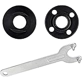 Topbuti 5" 5/8-11 Grinder Flange Angle Wrench Spanner Metal Lock Nut for Compatible with Dewalt Milwaukee Makita 193465-4 Bos
