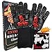 BBQ Grilling Gloves by Grill n Chill - 932°F Extreme Heat Resistant Grill Gloves for Cooking, Oven, Barbecue - Longest (15 inches) for Best Fire Protection