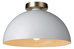 Globe Electric 61020 Monica 1-Light Semi-Flush