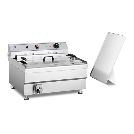 Royal Catering - RCBG-30-1-B-STH - Gran freidora eléctrica ...