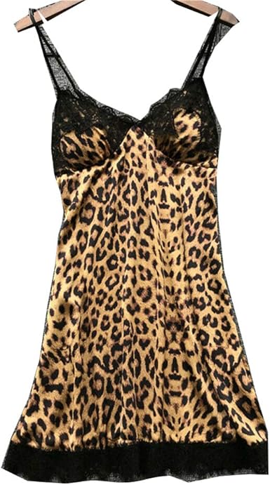leopard print night dress
