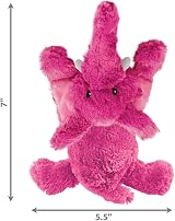 KONG Cozie Elmer Elephant Indoor Cuddle Squeaky Plush Toy Small view 4