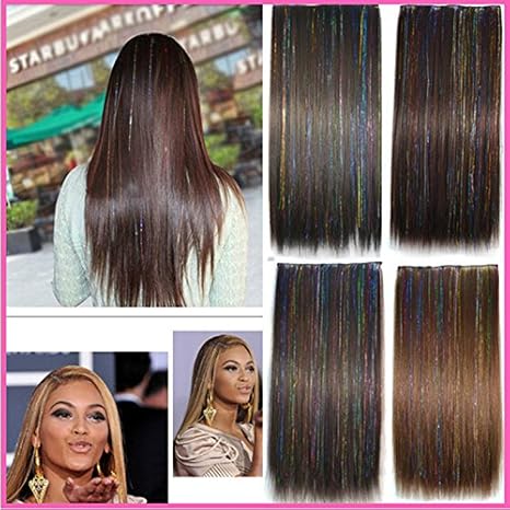 Fission 2 Natural Straight Long Women Hair Extension With