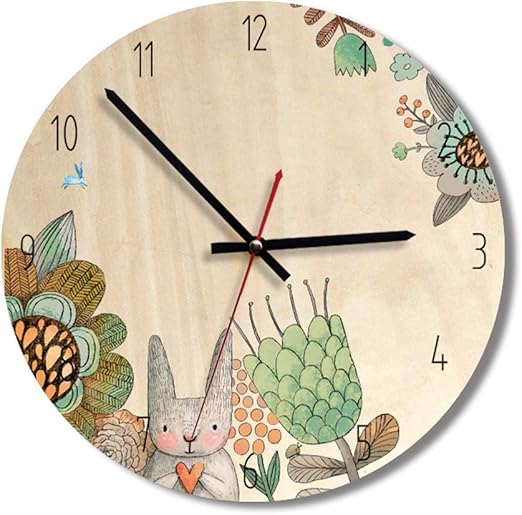 Jeff Chy Creativo Reloj De Pared Elegante Minimalista Redondo De