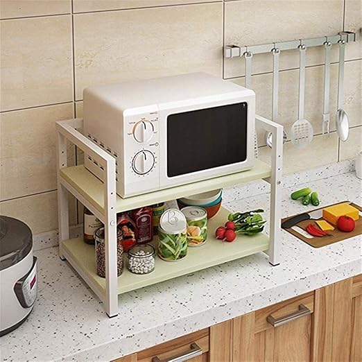 Baño de usos múltiples y estantes de la cocina del horno ...