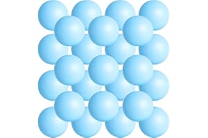 SEEVOR 28 Pcs Balls Table Tennis Balls 40mm Color Plastic Balls Bulk Washable Small Game Balls for Party Decoration Handcrafted Art Carnival Pool Games