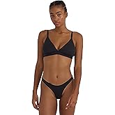 Organic Basics Womens Core Wirefree Ribbed Cotton Triangle Bralette