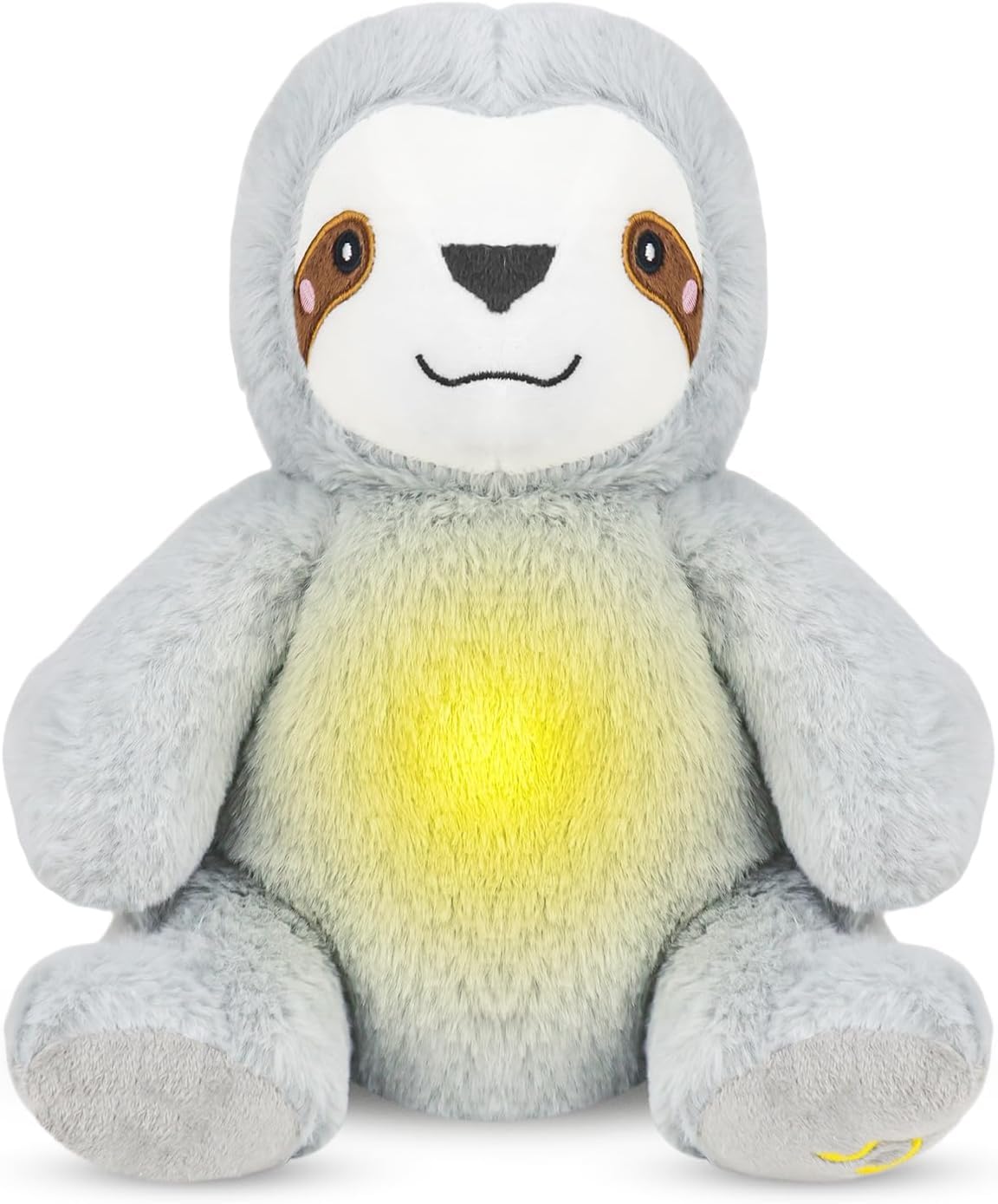 rytopt Breathing Stuffed Animal, Breathing Sloth, No Up Down Breathing Float Function, Four Gear Adjustment, Volume Control, with Music Lights, Perfect for Relieving Gift