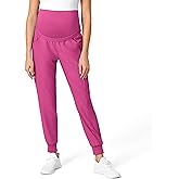 Wink Scrubs for Women, W123, Maternity Joggers Pants with 7 Pockets