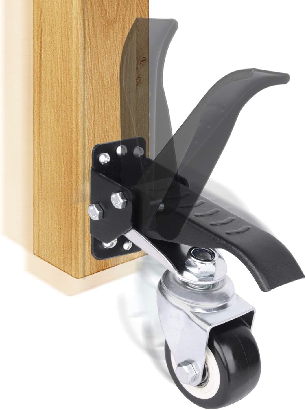 Super Saturday GBL Heavy Duty Retractable Workbench Casters Pack Of 4