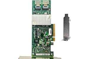 SAS HBA Card PCIe SATA Expansion Card Compatible with LSI 9211-8i IT Mode, SAS Expander Support, 8-Port 6Gbps, PCIe 2.0 x8, 2